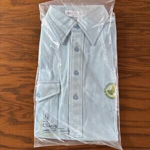Vintage 1979 US Open Golf Polo Shirt Pickering Medium New Old Stock